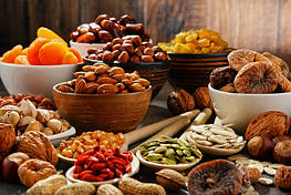 Сухфрукти, Бакалія