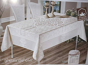 Скатертина Monalife Vip Cotton Table Cloth 160*220 см прямокутної форми