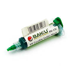 DR Лак ізоляційний BAKU BK-126, у шприці, 8 г (UV Curable Solder Mask for PCB)