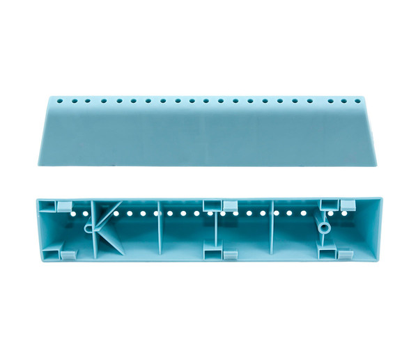 Ребро барабана для пральної машини Indesit (блакитне) - C00112681 / C00201776, фото 1