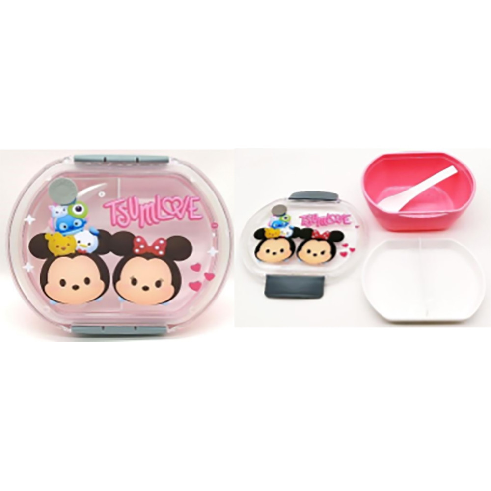 Контейнер харчовий для ланчу з ложечкою дитячий ланчбокс, фото 1