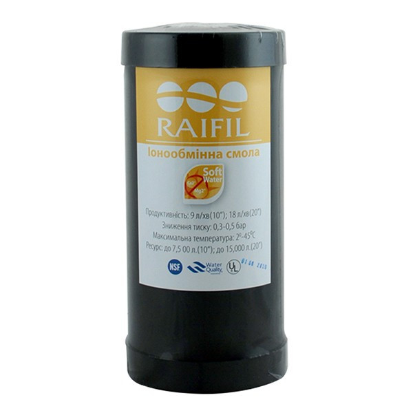 Ум'якшувальний картридж Raifil Big Blue 10" UDF-10-BP RESIN