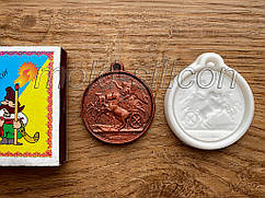 Силіконовий молд "Афродіта на возі"