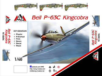 Bell P-63C Kingcobra 1/48 AMG 48654