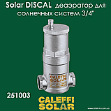 Балансувальний клапан із вимірювачем витрати для геліосистем 3/4", діапазон витрати 7-28 л/хв CALEFFI SOLAR, фото 3
