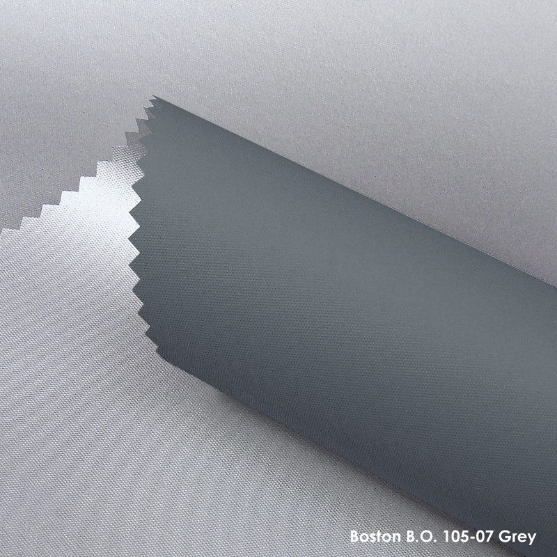 Рулонні штори Бостон Блекаут. Тканинні ролети Boston Blackout Темно-сірий 105-07, 350, фото 1