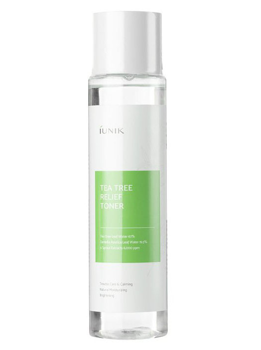 Заспокійливий тонер із чайним деревом Iunik Tea Tree Relief Toner 200 мл