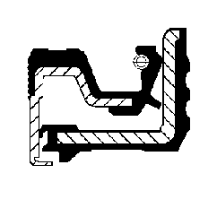 Сальник 105х140х13,5/14,5 валу Corteco 12040000В