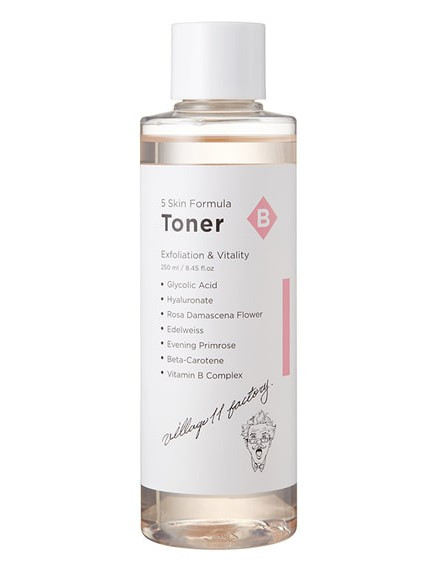 Гліколевий тонер — ексфоліант Village 11 Factory B Skin Formula Toner 250 мл