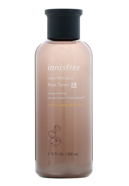 Тонер для обличчя Innisfree Jeju Volcanic Pore Toner 2x 200 мл