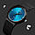Skmei 1421 чорні з синім жіночі наручні годинники, фото 4