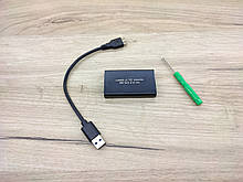 USB3.0 кишеня, корпус для SSD MSATA