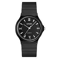 Skmei 1422 чорні з чорним жіночі наручні годинники
