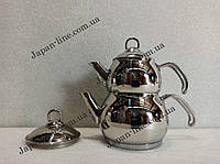 Двухярусный чайник O.M.S. Collection 8012-S (0,75/1,25 л)