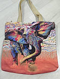 Сумка з принтом радість, фото 2
