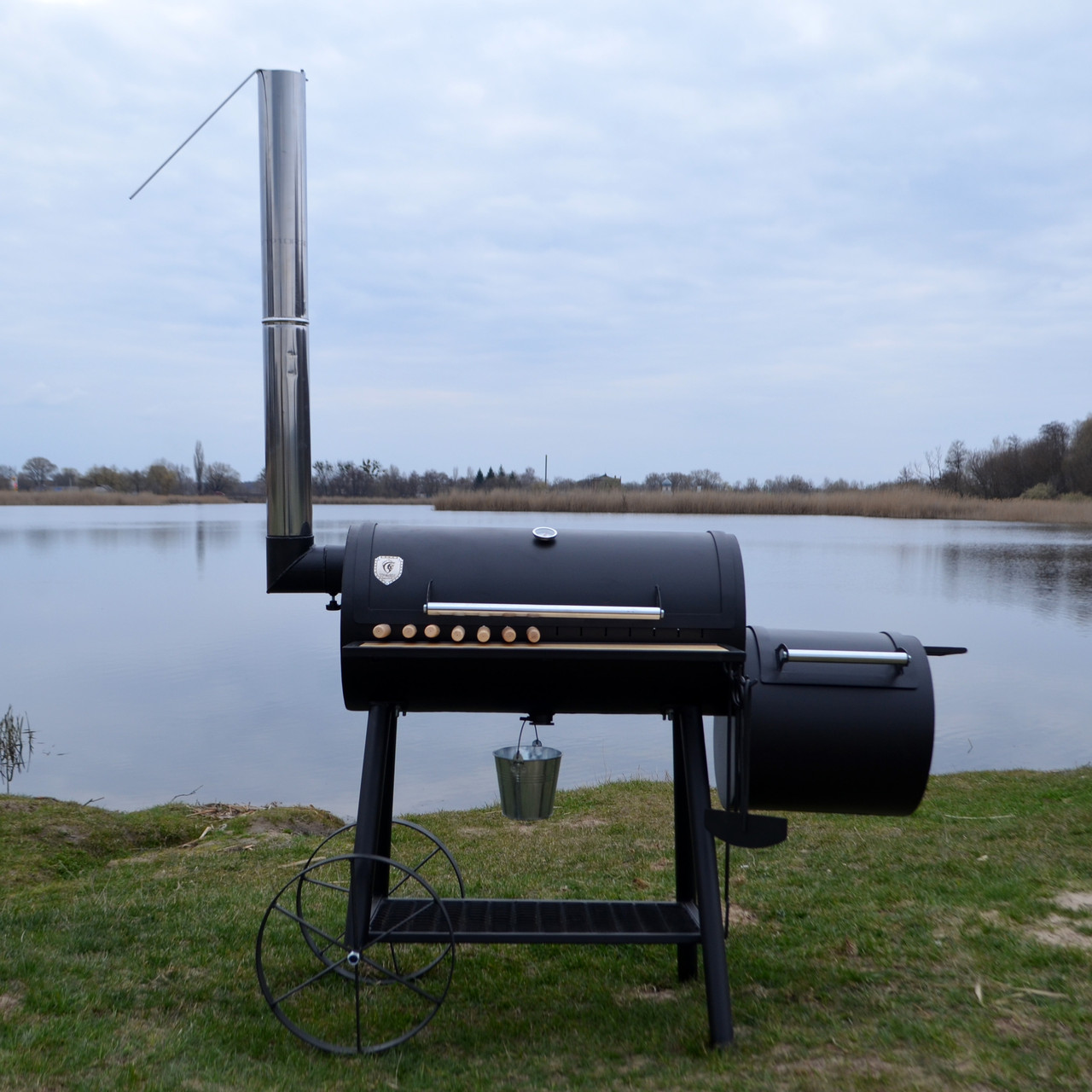 Модульний гриль-смокер ТРОЯН. Безкоштовна доставка, фото 1