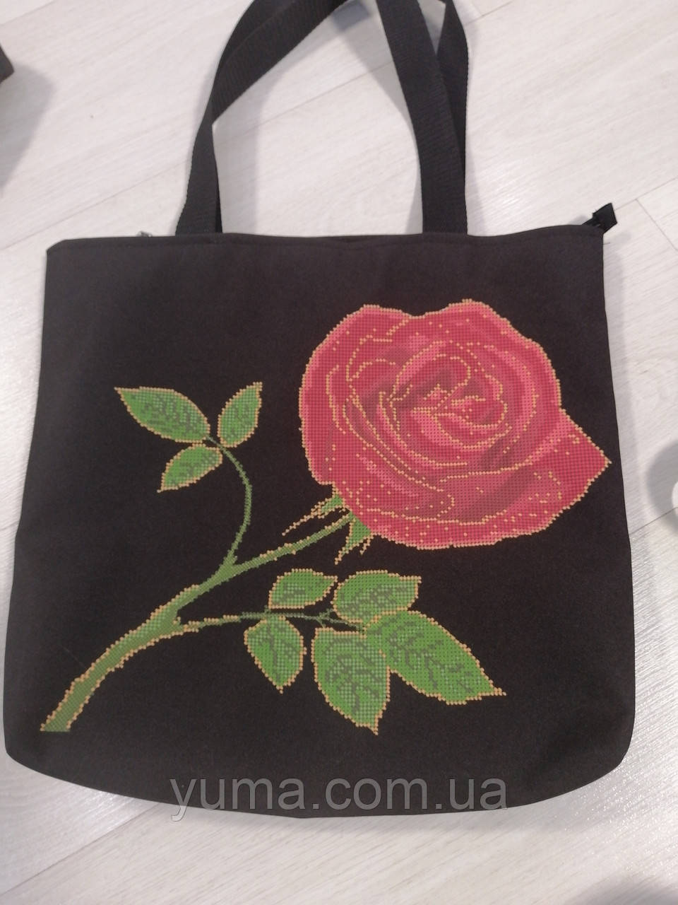 Сумка для вишивки бісером Троянда, фото 1