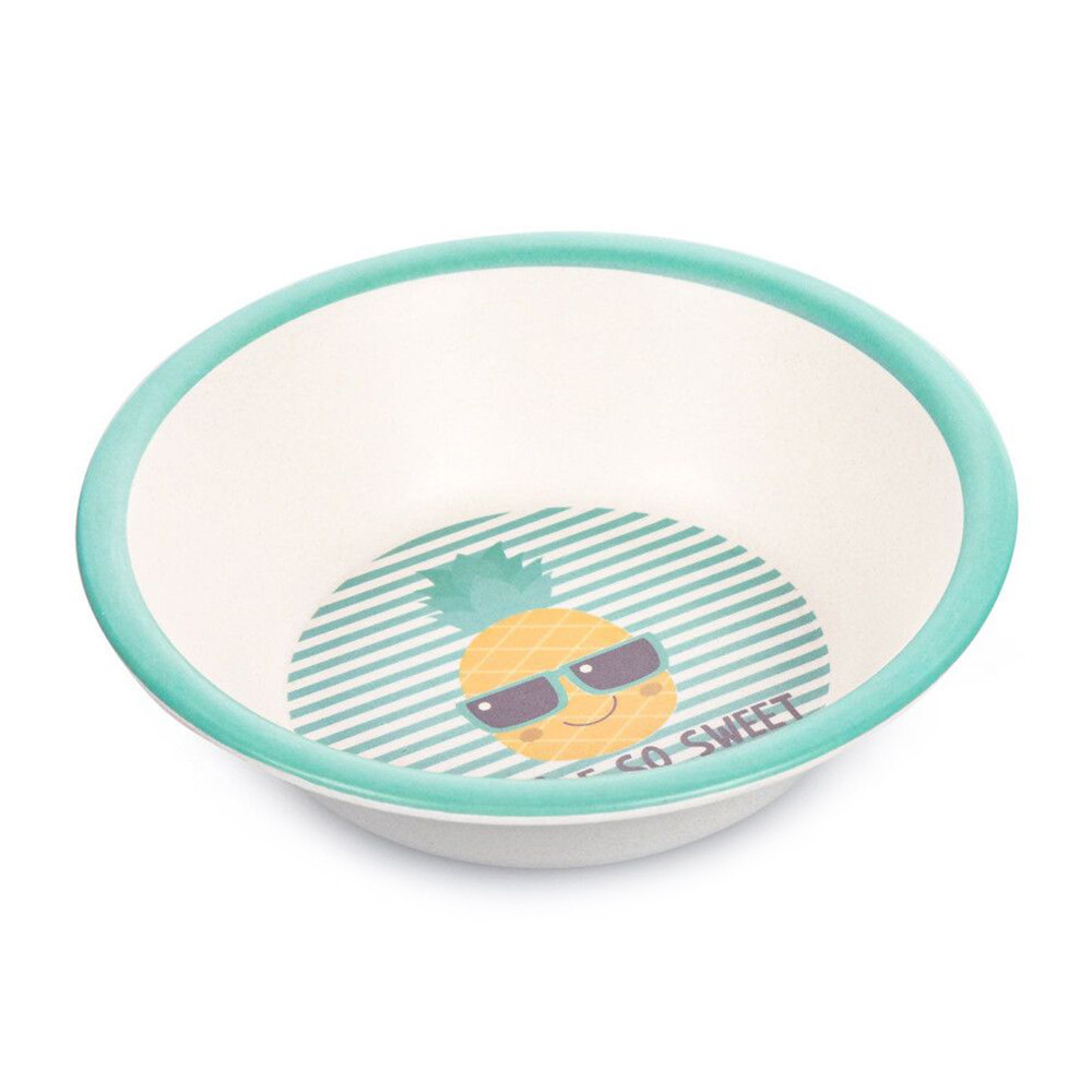 Мисочка бамбукова бірюзова Canpol Babies So Cool (5901691827349)