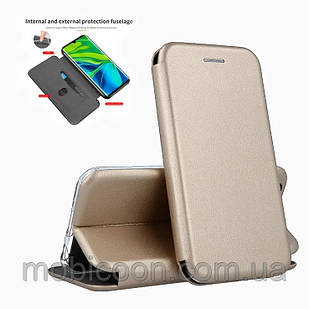 Чехол-книжка G-case для Xiaomi Redmi Note 9T Gold