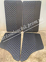 Карти дверей вологостійкі оббивка дверей ВАЗ 2101 2102 2103 2104 2105 2106 2107 РОМБ із синьою строчкою