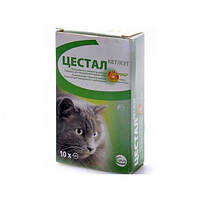 Цестал Кет (Cestal cat) від глистів для котів, зі смаком печінки (Ceva, Угорщина) - №8