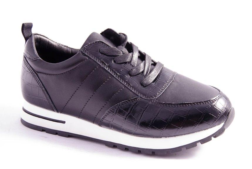 Кросівки жіночі чорні All Shoes 8821