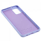 Чехол Silicone Case Full для Samsung A02s (A025) Lilac, фото 2