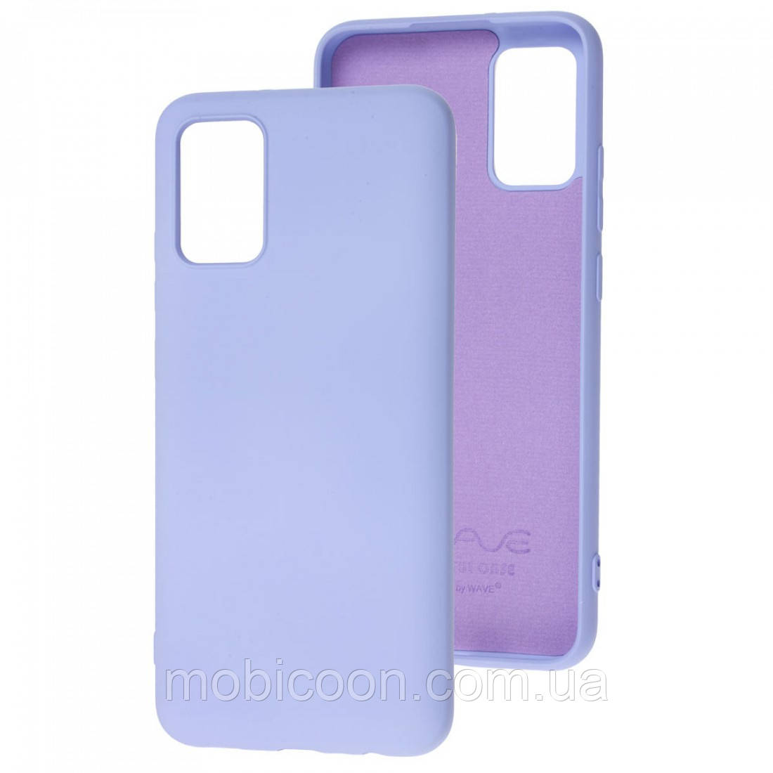 Чехол Silicone Case Full для Samsung A02s (A025) Lilac, фото 1