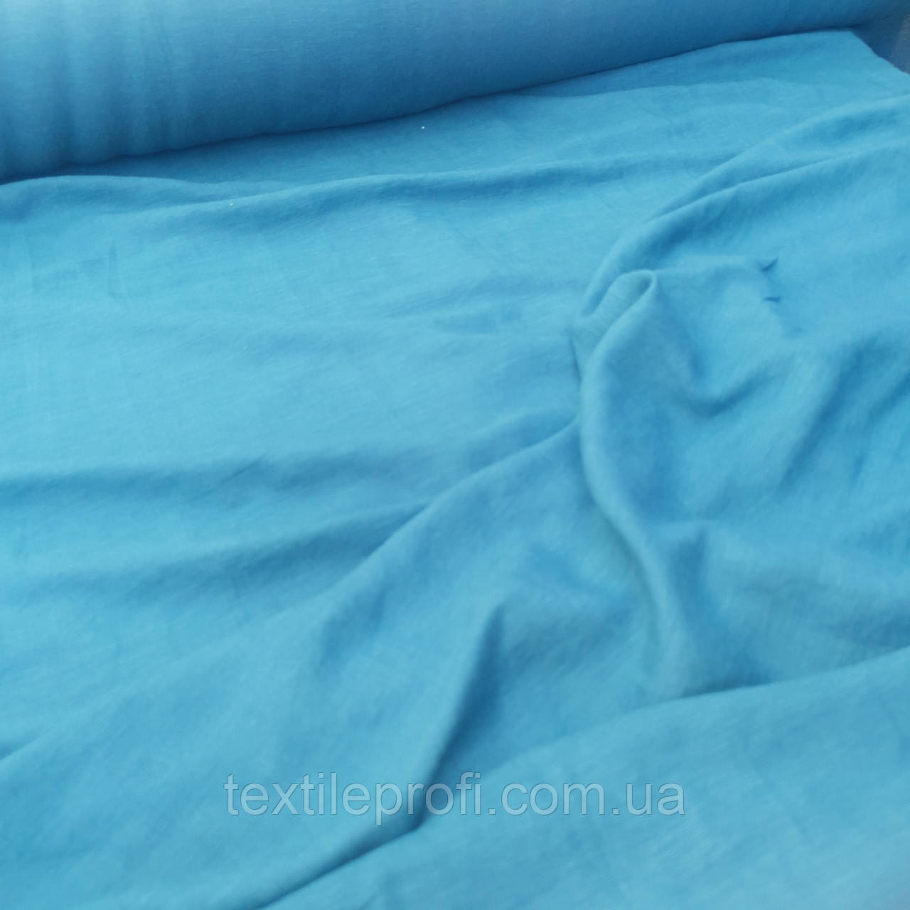 Легка тканина з вкладенням віскози та "ефектом пом'ятості" "Морська хвиля"