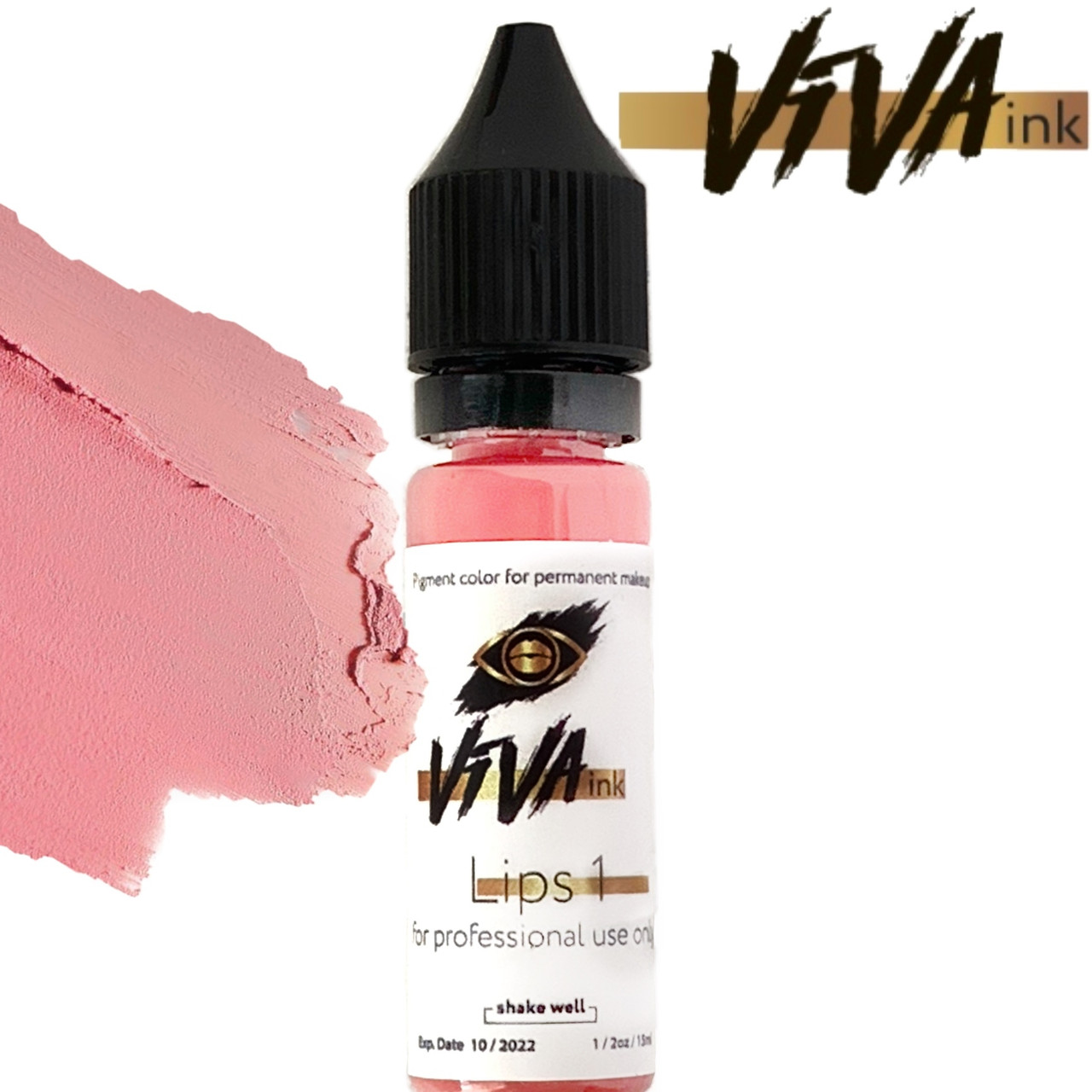 VIVA ink Lips 1 Lip Kiss (6мл) пігмент для татуажу