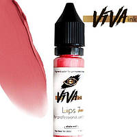 VIVA ink Lips 7 Peach (6мл) пігмент для татуажу