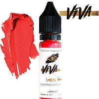 VIVA ink Lips 9 Blood (6 мл) пігмент для татуажу