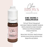 Пигмент для татуажа Chic Brows 01 Зима (10мл)