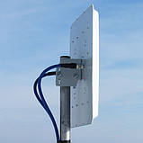 Потужна панельна антена MIMO 2x2 1700-2700 MHz 17 dbi F-роз'єм планшетна всенаправлена квадрат Rnet r-net, фото 3