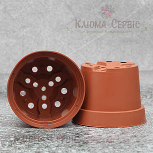 Горщики для розсади 1 л (кр), KLODA (Польща), фото 2