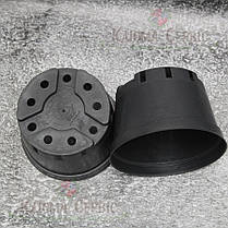 Горщики миски для хризантем, 3 л KLODA (Польща) чорний, фото 4