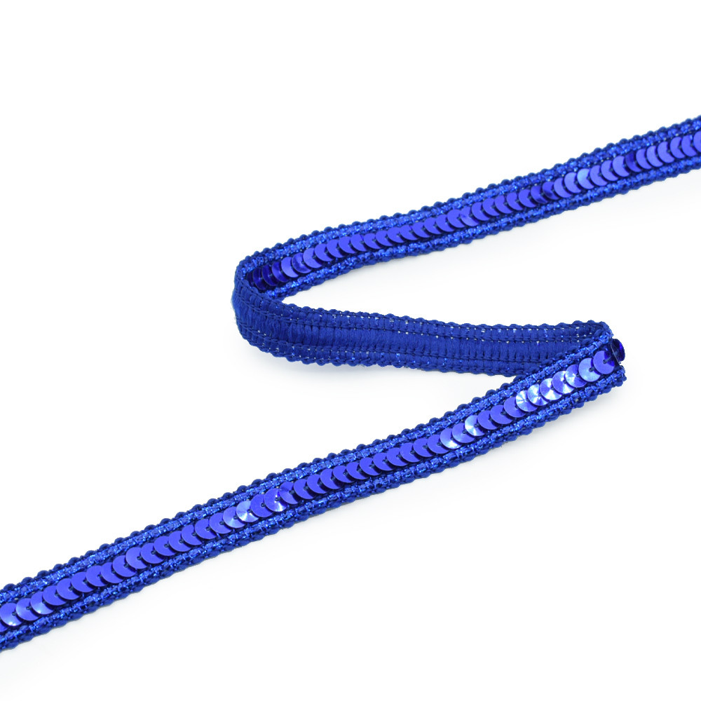 Тасьма з пайеткой 13мм електрик (52217.004)