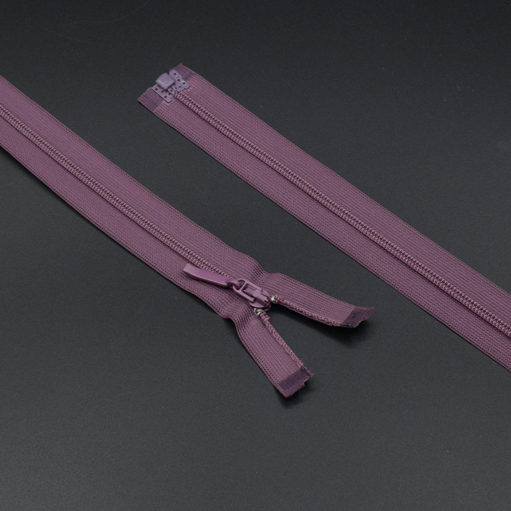 Спіральна блискавка М-55 Тип-3 роз'ємна нейлон фіолетова світла (53034.002)