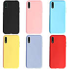 Чехол Silicone Case Full для Samsung A02 (A022) Lilac, фото 5