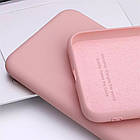 Чехол Silicone Case Full для Samsung A02 (A022) Pink, фото 2