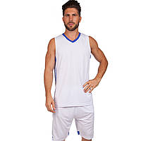 Форма баскетбольна чоловіча Lingo LD-8018 L-5XL кольори в асортименті Білий