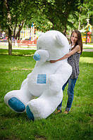 М'яка іграшка Великий плюшевий ведмедик плюшевий мішка мішка Потап 250 см Білий