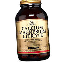 Кальций магний Солгар Solgar Calcium Magnesium Citrate 100 таблеток