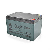 Тягова акумуляторна батарея AGM AZBIST 6-DZM-12, 12 V 12 Ah M5 (151х98х101 мм) Black Q4