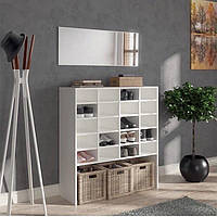 Полиця на 20 комірок під взуття Стелаж для дому