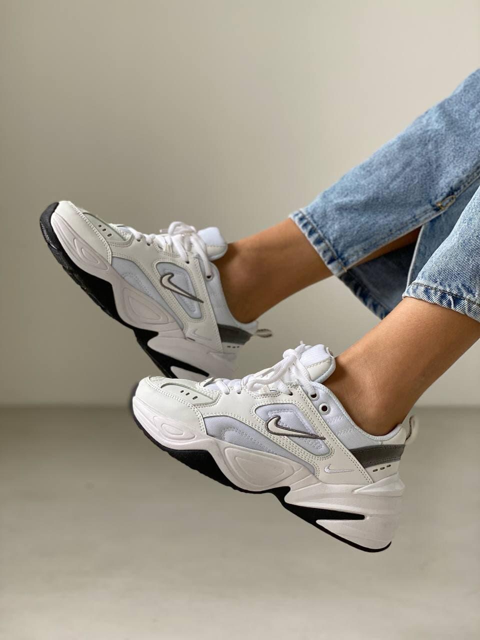 Nike M2K Tekno White (Кросівки Найк М2К Текно білі)