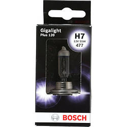 Галогенна лампа Bosch Gigalight Plus 120 H7 12 V 55 W 1987301170