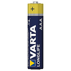 Батарейка Varta Longlife AAA LR03 Alkaline, Blue-Yellow