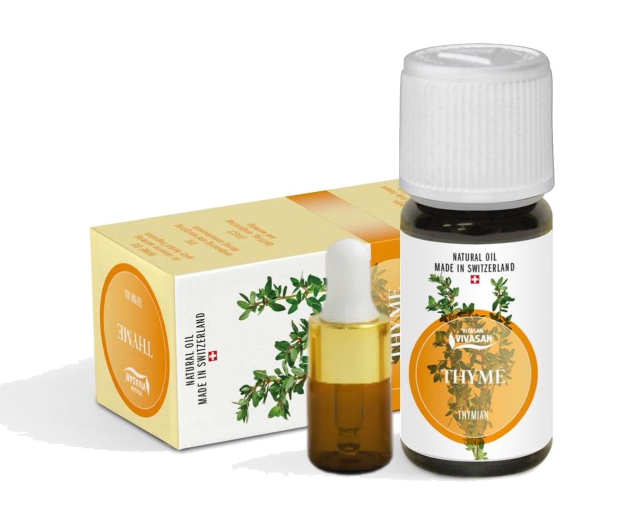 Натуральна ефірна олія Чебрець корник Вівасан Швейцарія 1 мл