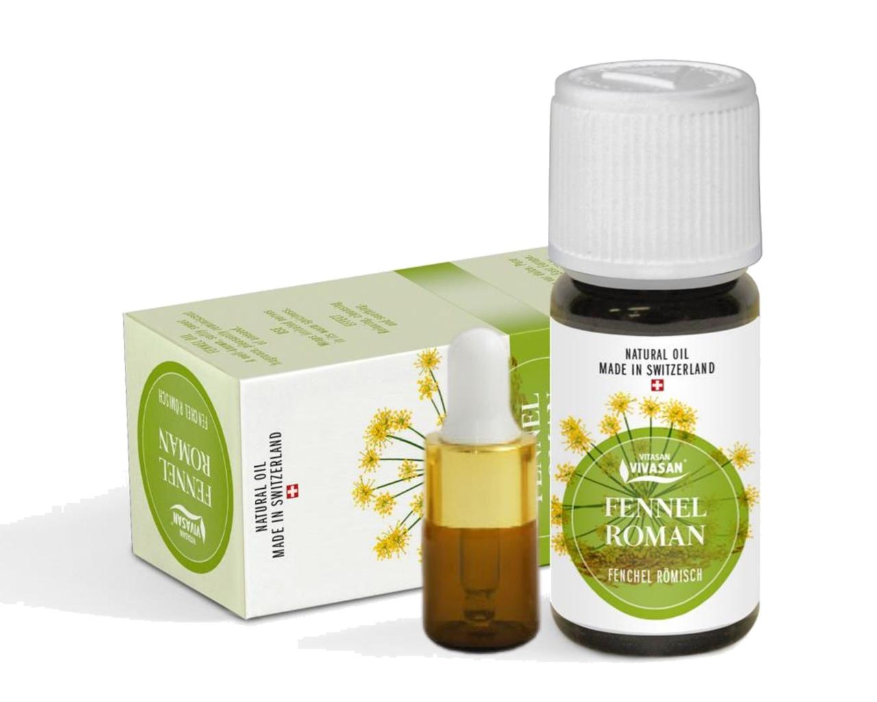 Натуральна ефірна олія Фенхель пробник Вівасан Швейцарія 5 мл